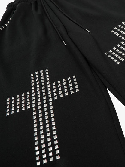 Studded Cross Slim Fit Set