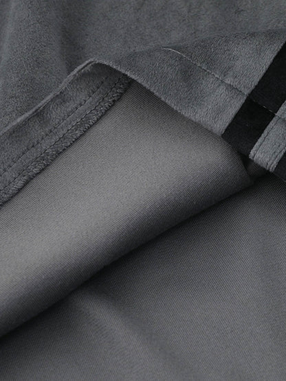 Suede Athletic Shorts