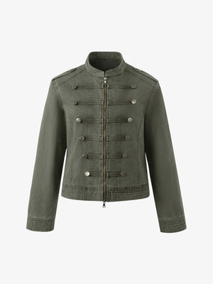 Military Napoleon Button Slim Jacket