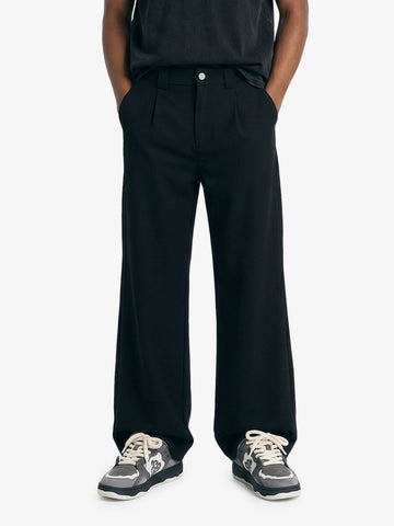Minimal Draped Tailored Pants 