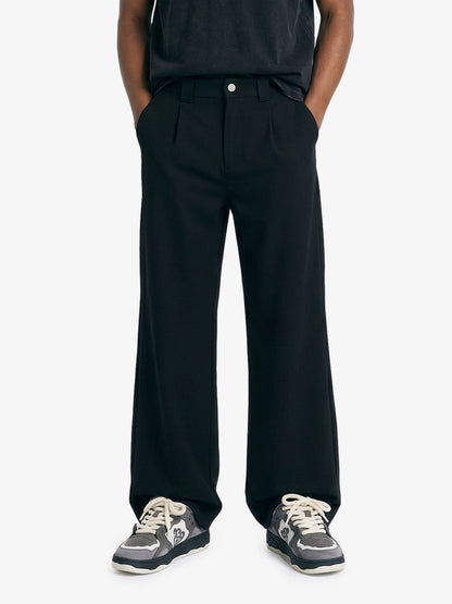 Minimal Draped Tailored Pants 