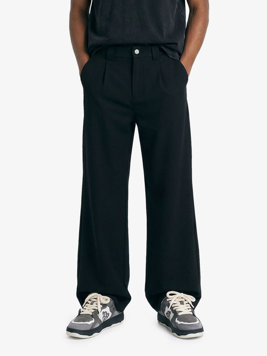 Minimal Draped Tailored Pants