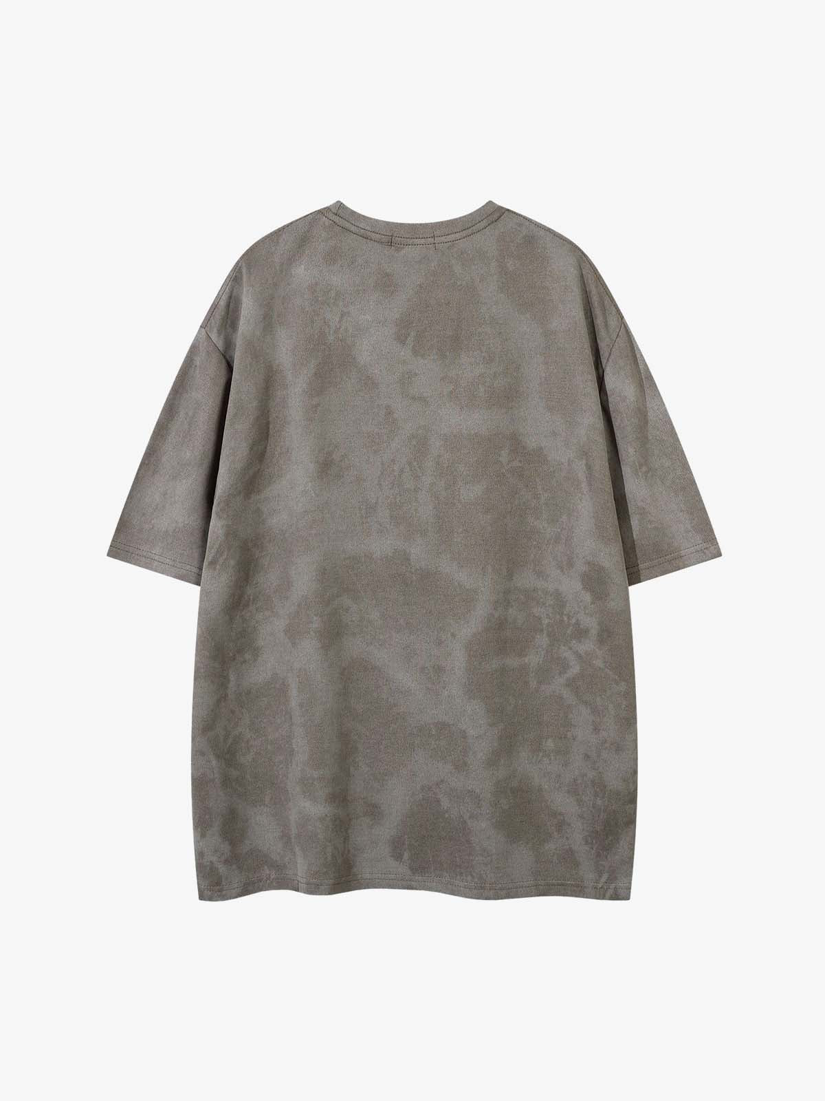 Tribal Thorn Graphic Casual T-Shirt