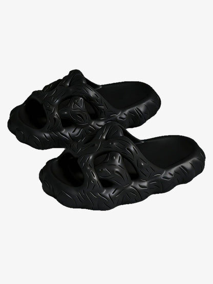 Biomorphic Texture Hollow-Out Slides 