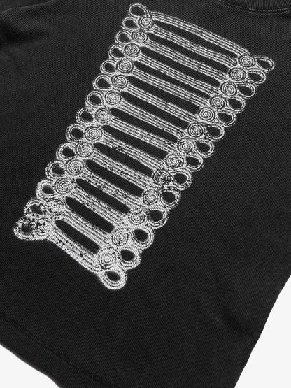 Ribbed Knit Top – Stretch Cotton Blend Fitted Essential