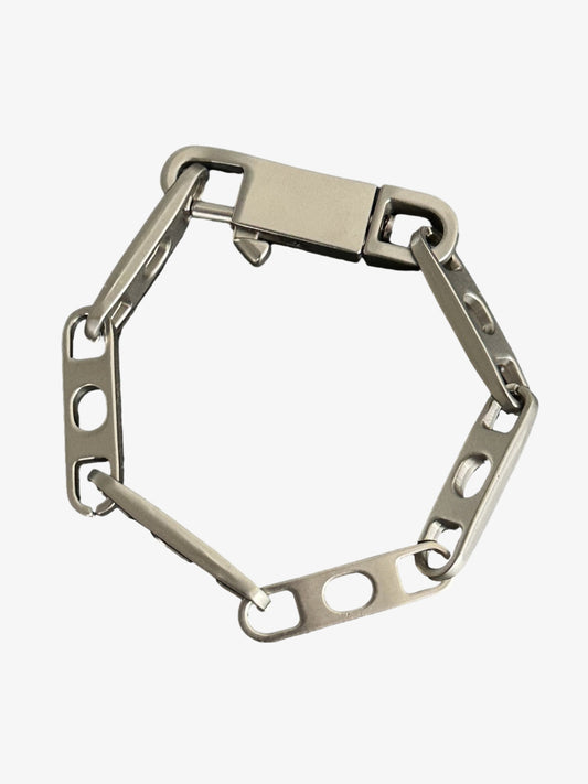 Industrial Metal Link Bracelet