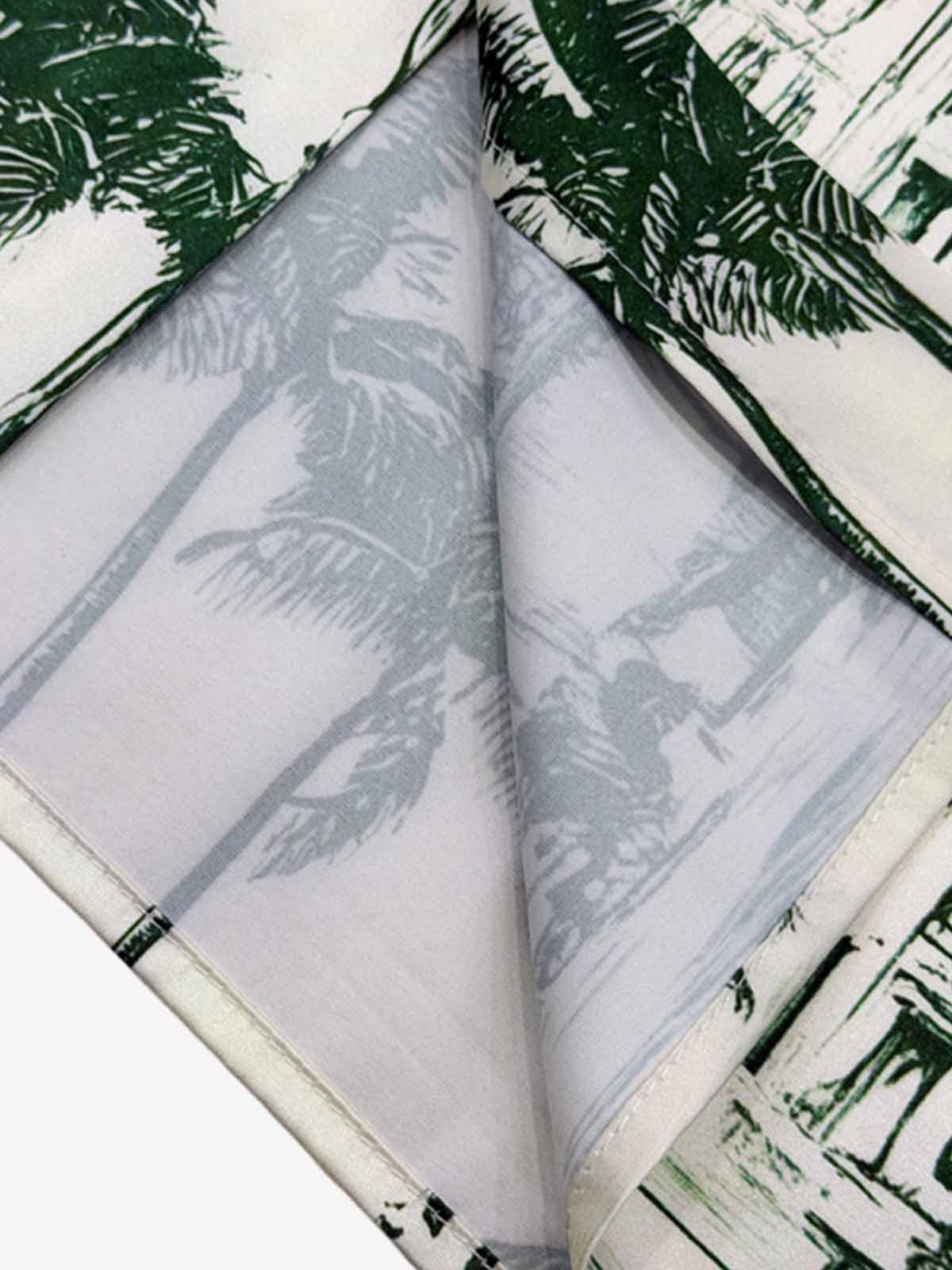 Vintage Green Coconut Tree Shirt