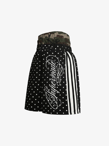 Double Waist Polka Dot Shorts