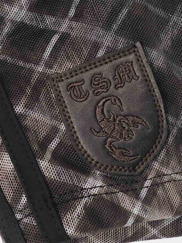Y2K Graphic Striped Sporty Shorts
