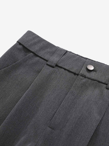 Minimal Draped Tailored Pants 
