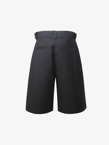 Pleated Design Pendant Decoration Baggy Shorts - 2482 