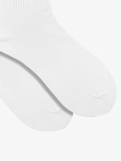 Premium Ribbed Cotton Blend Crew Socks