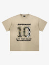 Number 10 Camo and Soccer Graphic T-Shirt 