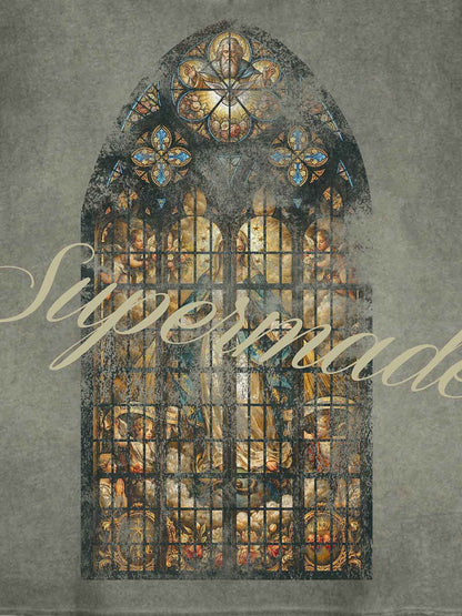 Vintage Cathedral Window Sleeveless T-Shirt 