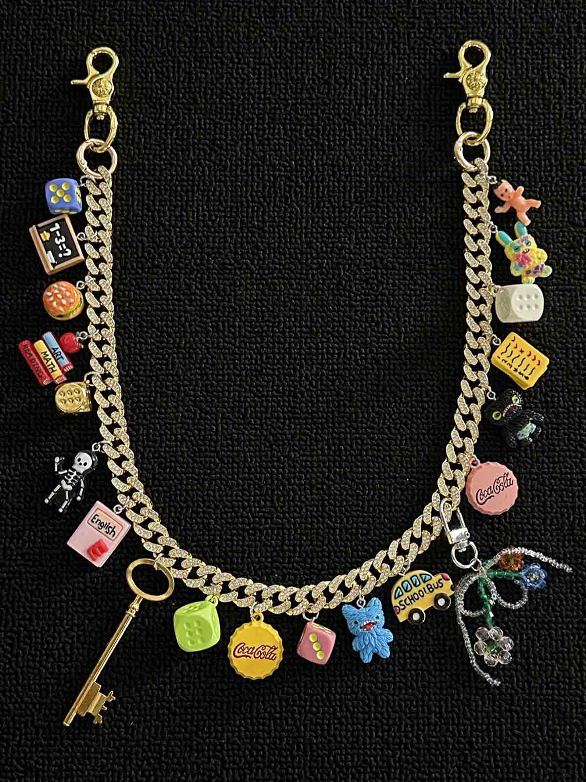 Multi-Charm Y2K Pants Chain