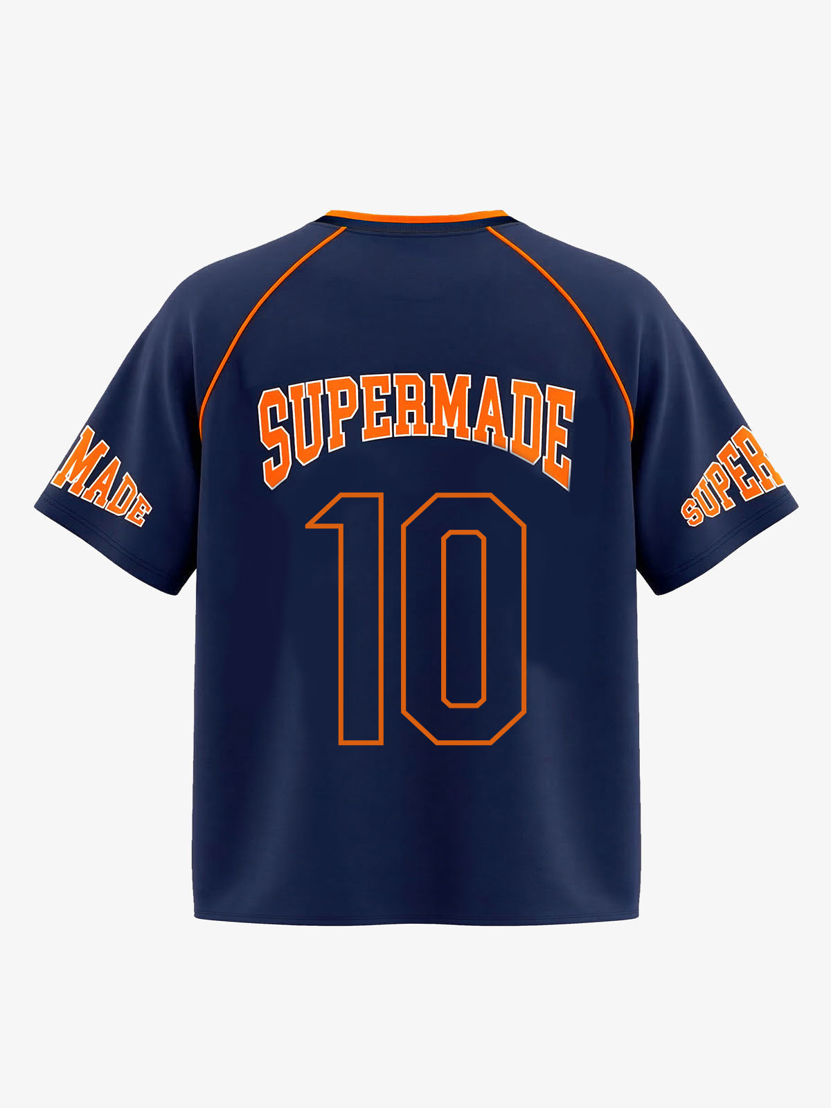Supermade Color-Blocked Sport Jersey Pattern Customization 