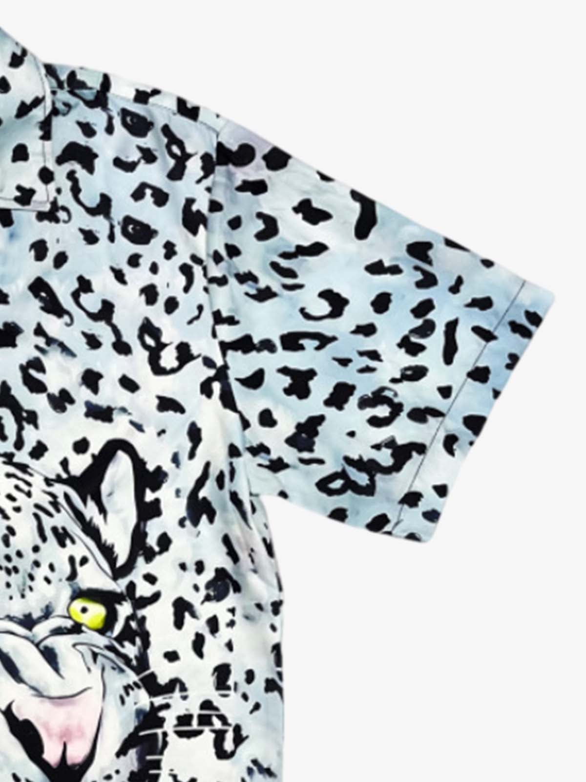 Vintage 3D Leopard Head Shirt