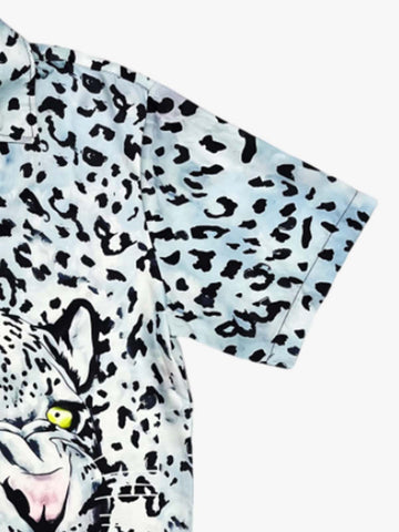 Vintage 3D Leopard Head Shirt