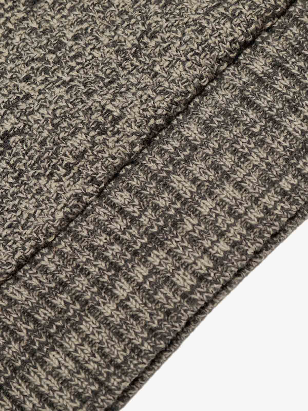 Relaxed Fit Knit Hooded Pullover Hoodie Sweater 