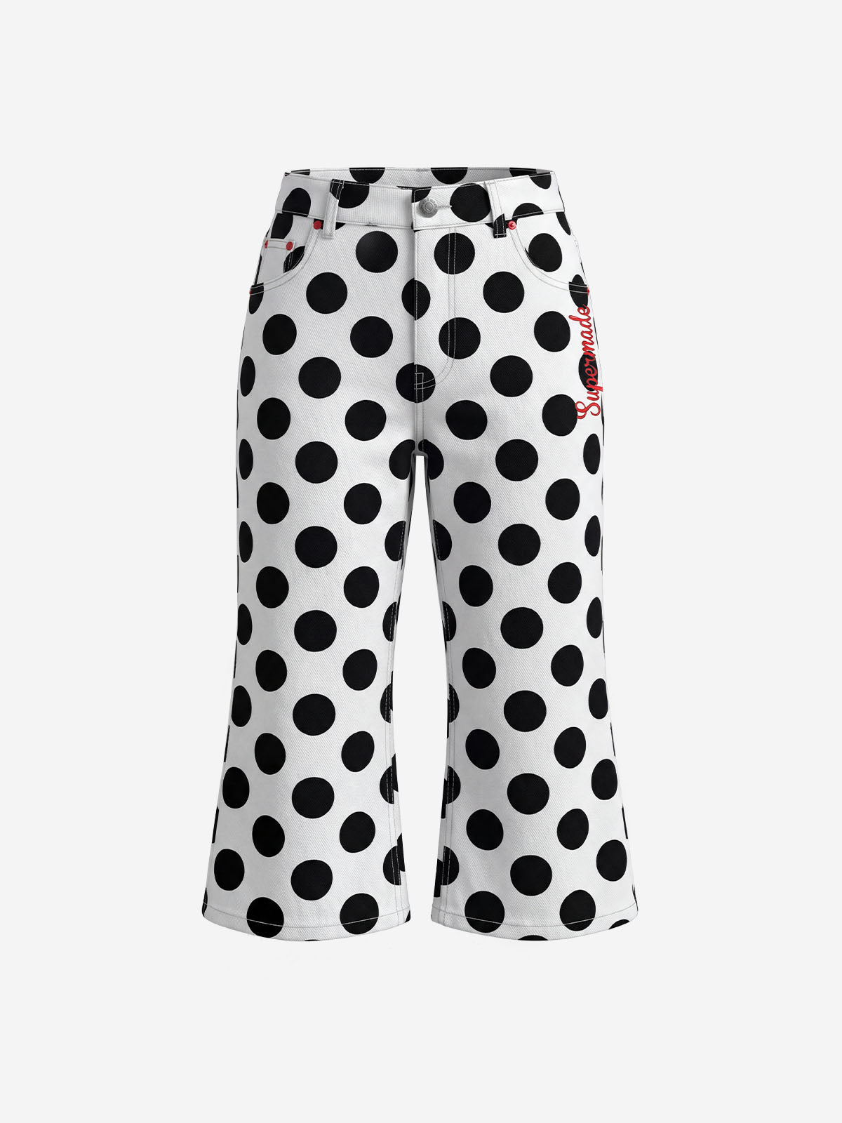 Retro Polka Dot Bell Shorts