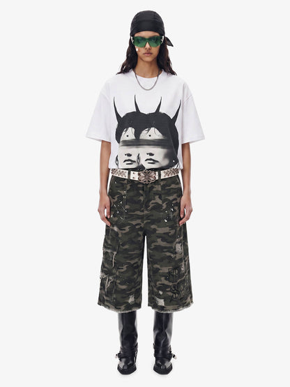 Surreal Twin Portrait T-Shirt