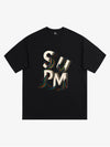SPMD Letter Cable Graphic T-Shirt 