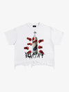 Distressed Boxing Graphic Tee