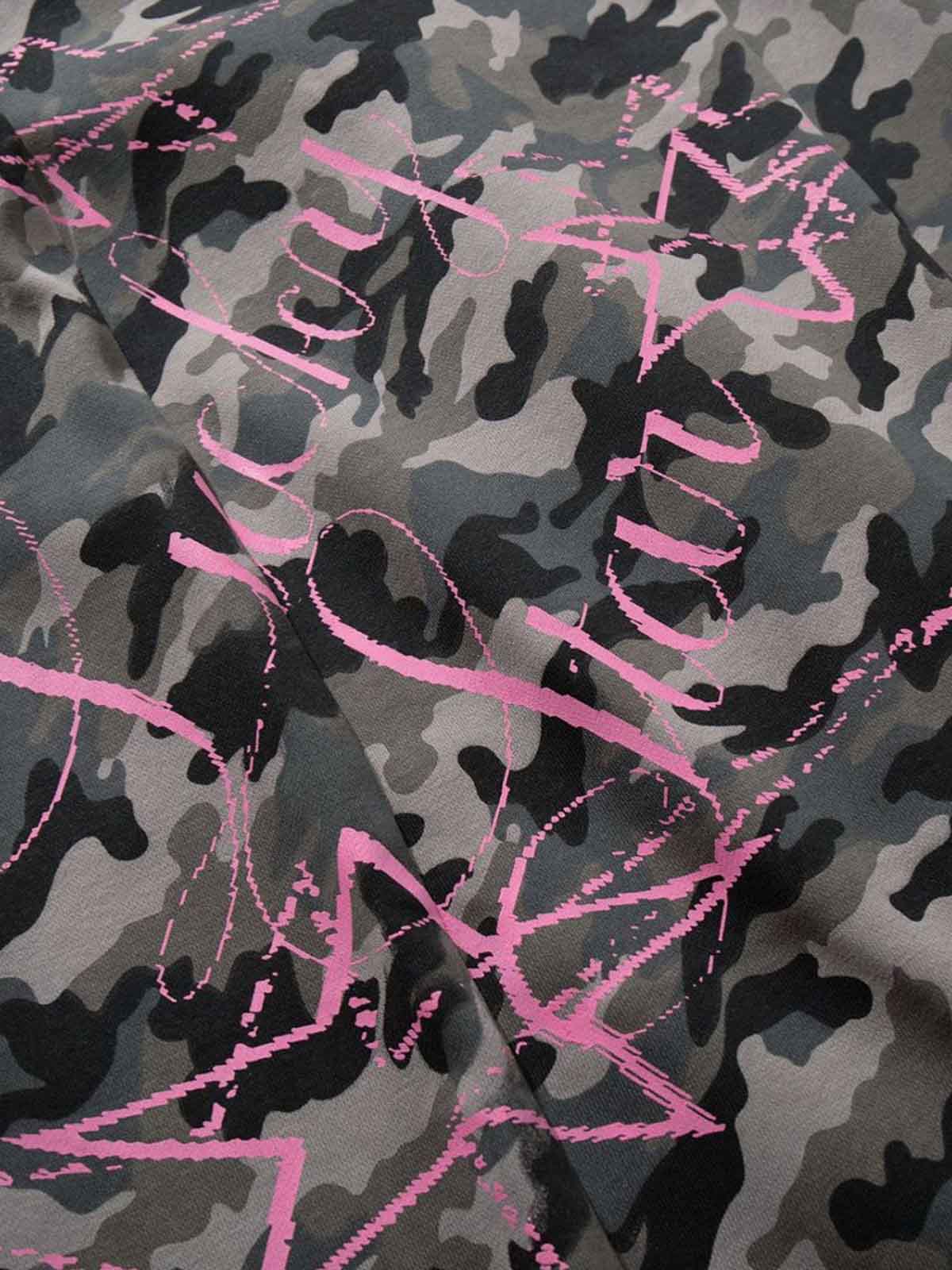 Y2K Camo Pink Print Barrel Sweatpants
