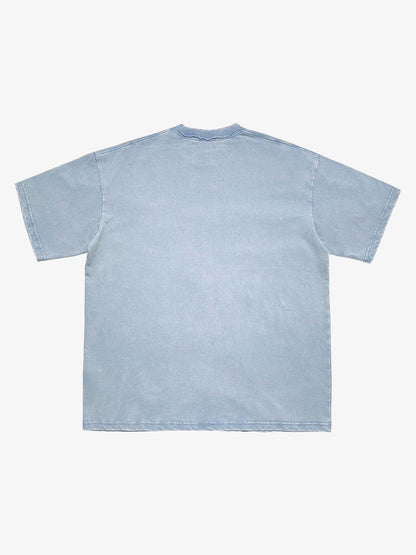 Leopard Print Washed Vintage T-Shirt