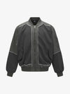 Raw Edge Deconstructed MA-1 Bomber Jacket 