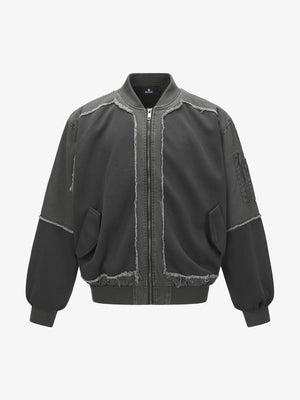 Raw Edge Deconstructed MA-1 Bomber Jacket 