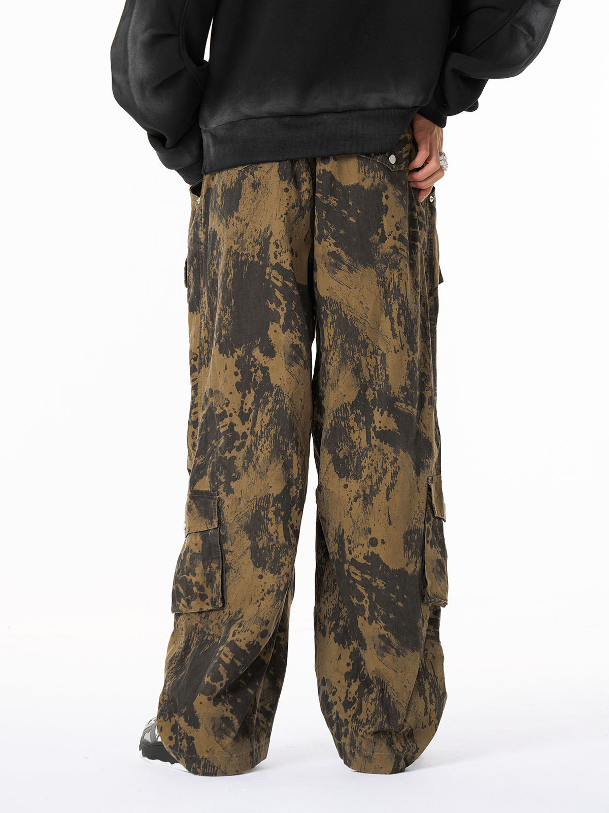 Hip-Hop Camouflage Multi-Pocket Cargo Pants 