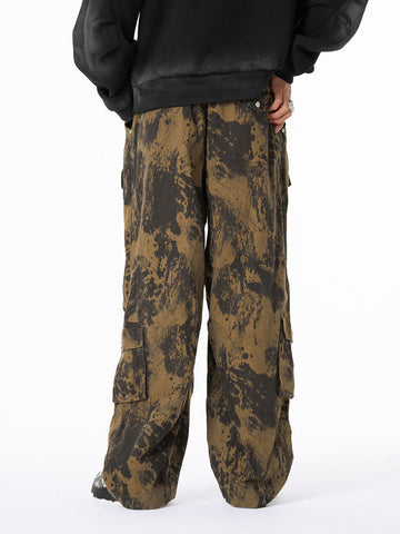 Hip-Hop Camouflage Multi-Pocket Cargo Pants 