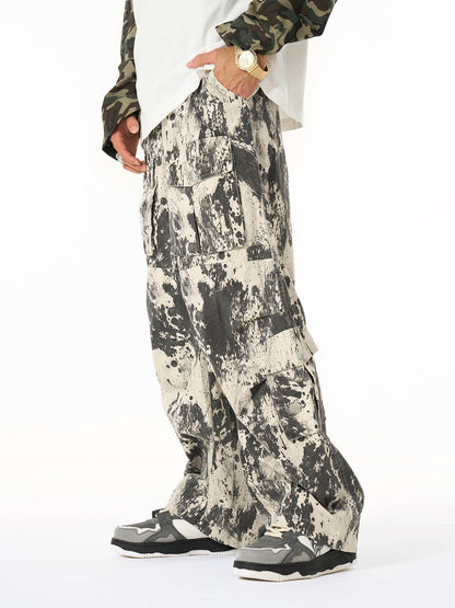 Hip-Hop Camouflage Multi-Pocket Cargo Pants 