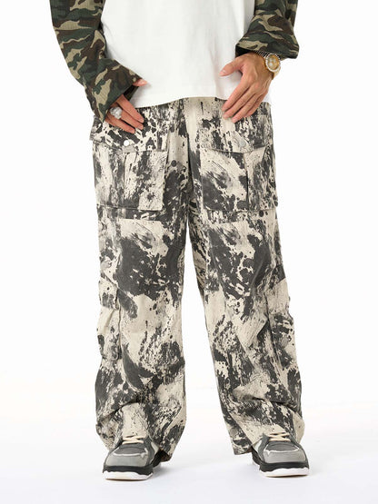 Hip-Hop Camouflage Multi-Pocket Cargo Pants 