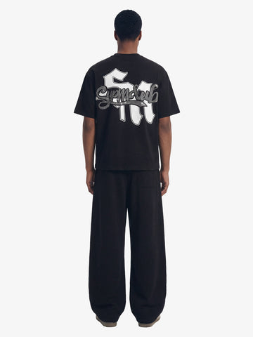 Retro Cupid Rhinestone Graphic T-Shirt 