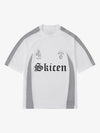 Thesupermade Gothic Font Jersey Street Rap T-Shirt 