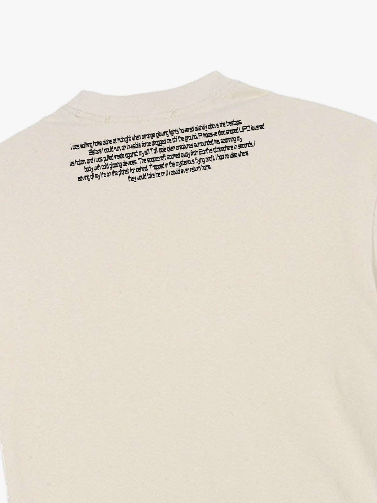 UFO Graphic Crop Tee