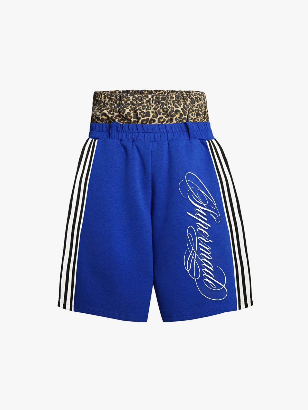 Double Waist Leopard Shorts