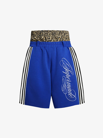 Double Waist Leopard Shorts