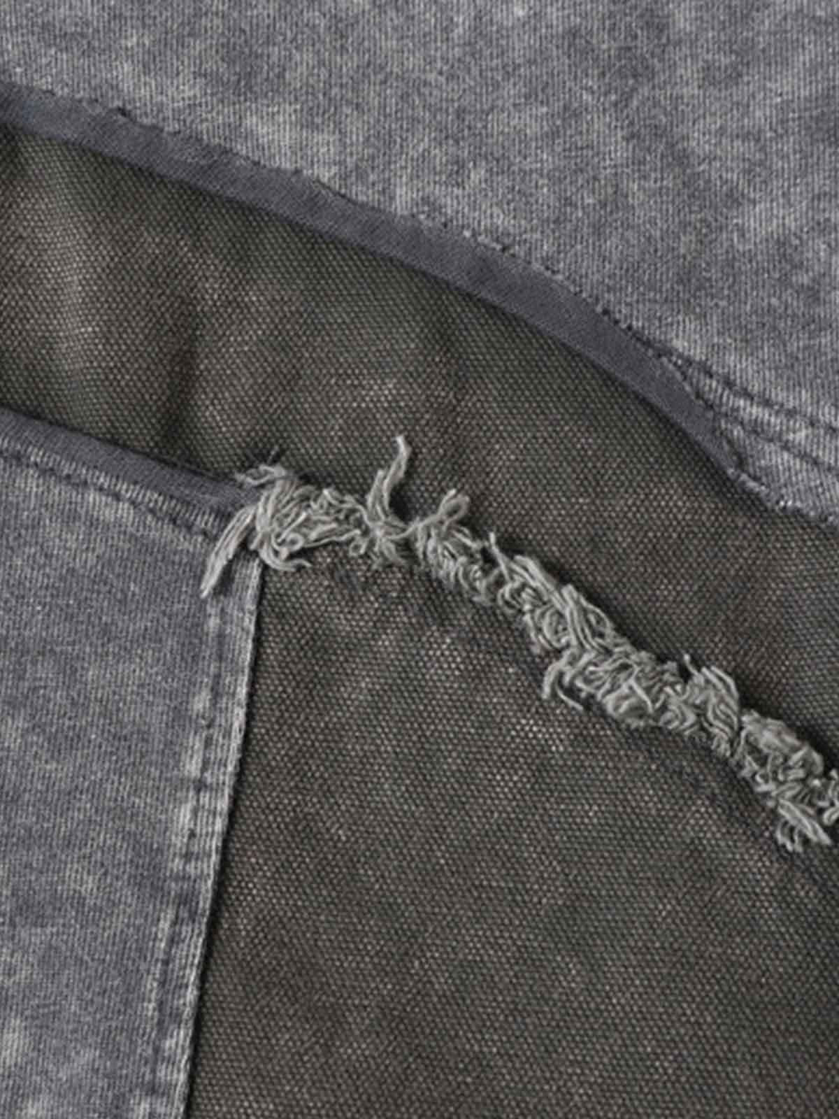 Panel Stitch Cotton T-Shirt 