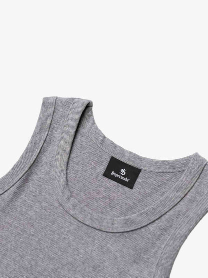 Floral Letter Print Sleeveless Vest
