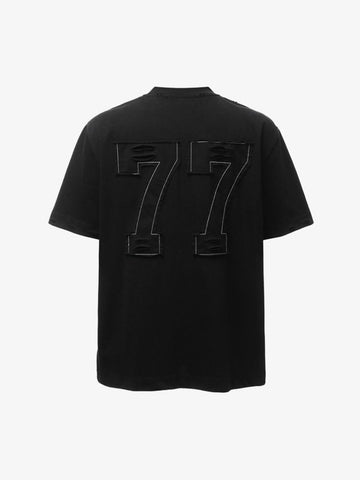 Ripped Number 77 Casual T-Shirt