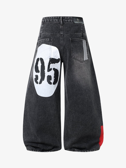 Star Racing Graphic Jeans