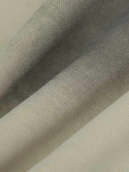 Hip-Hop Wasteland Ink-Dyed Raw Edge Hoodie 