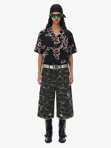 3D Textured Embossed Cuban Shirt
