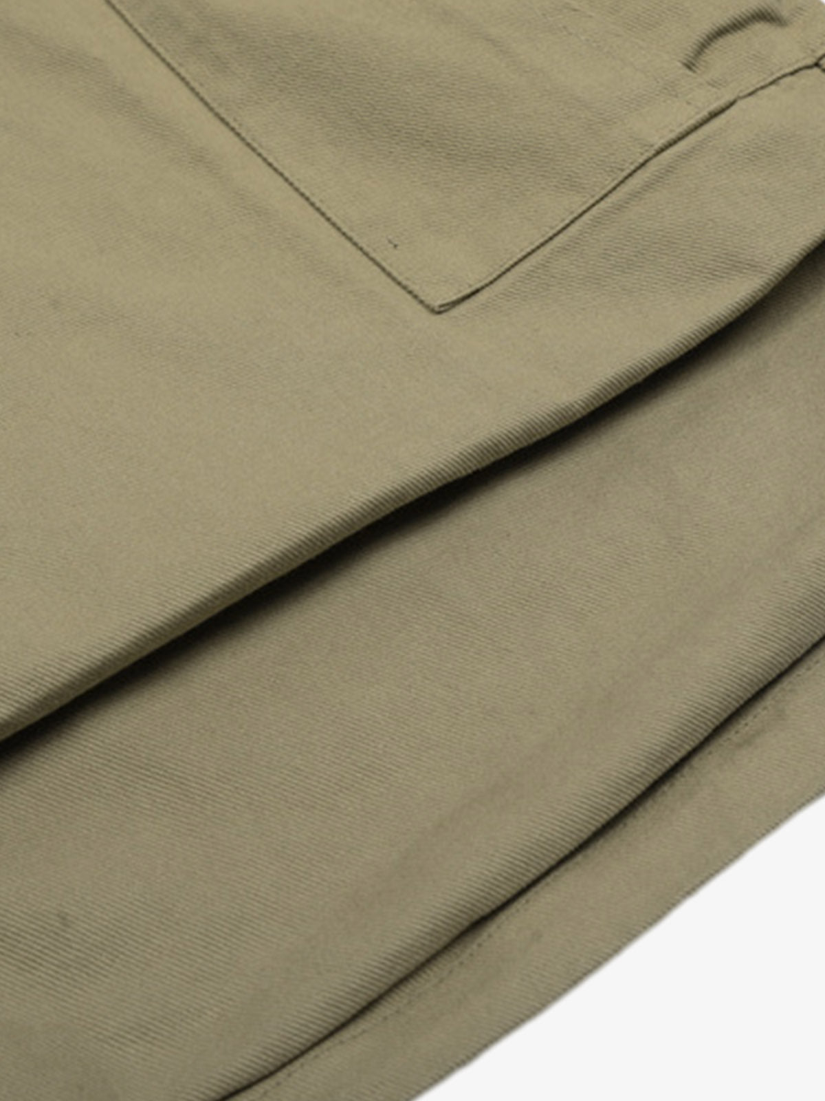Urban Techwear Side Buckle Layered Hem Cargo Shorts