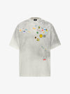 Vintage Gaming Sticker Style Motif Oversized T-Shirt 