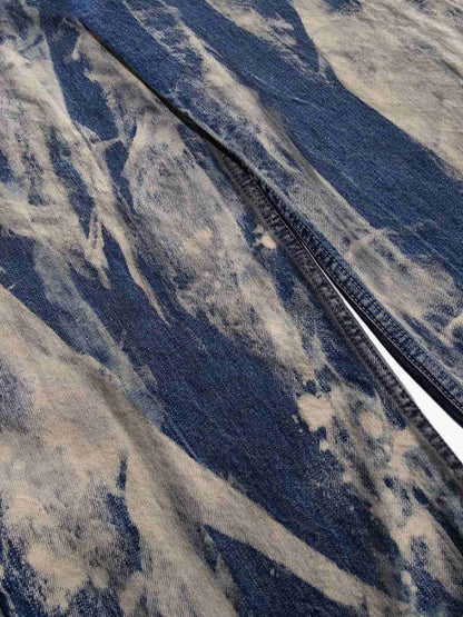 Vintage Acid Wash Tie-Dye Jeans 