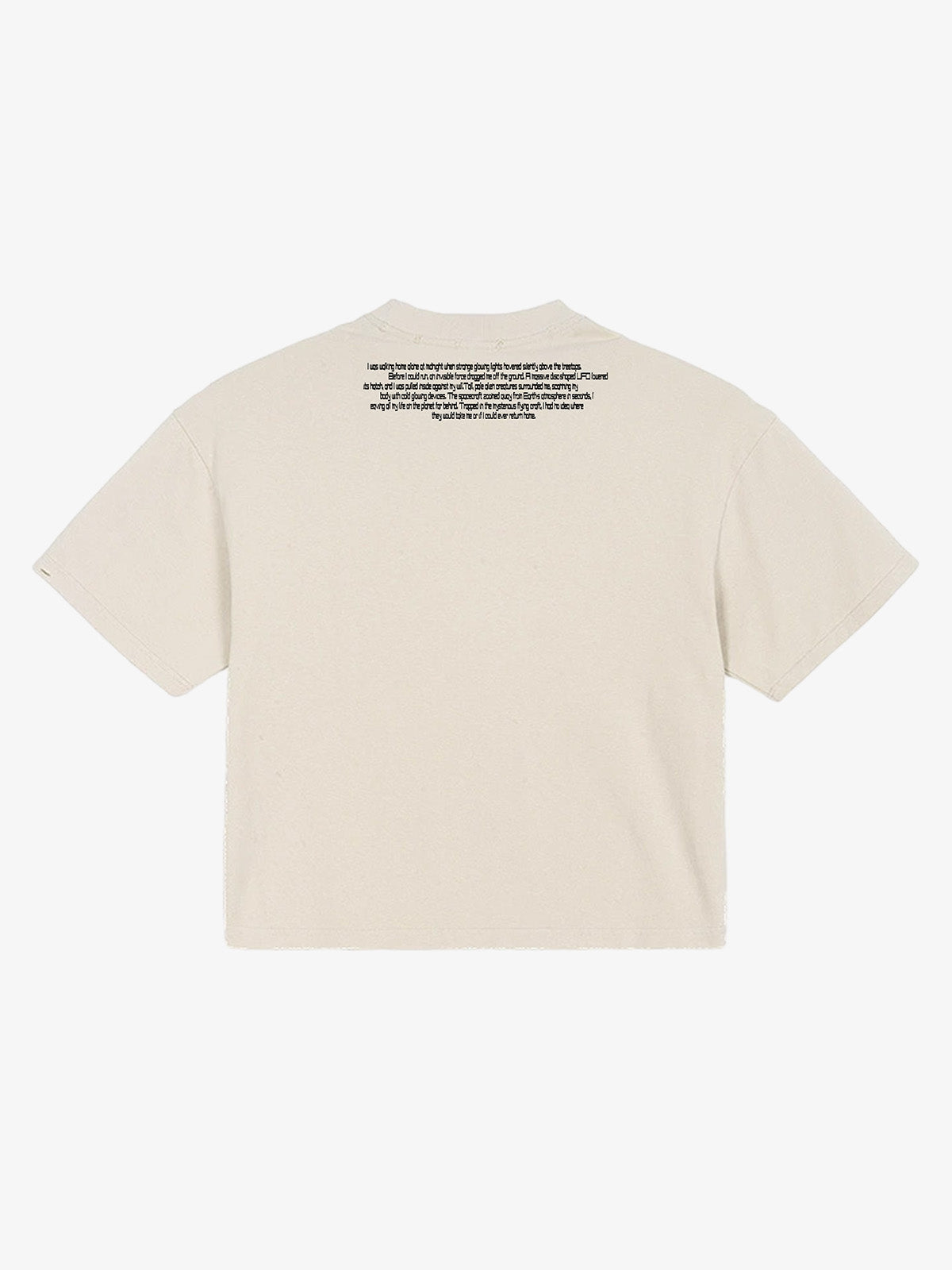 UFO Graphic Crop Tee